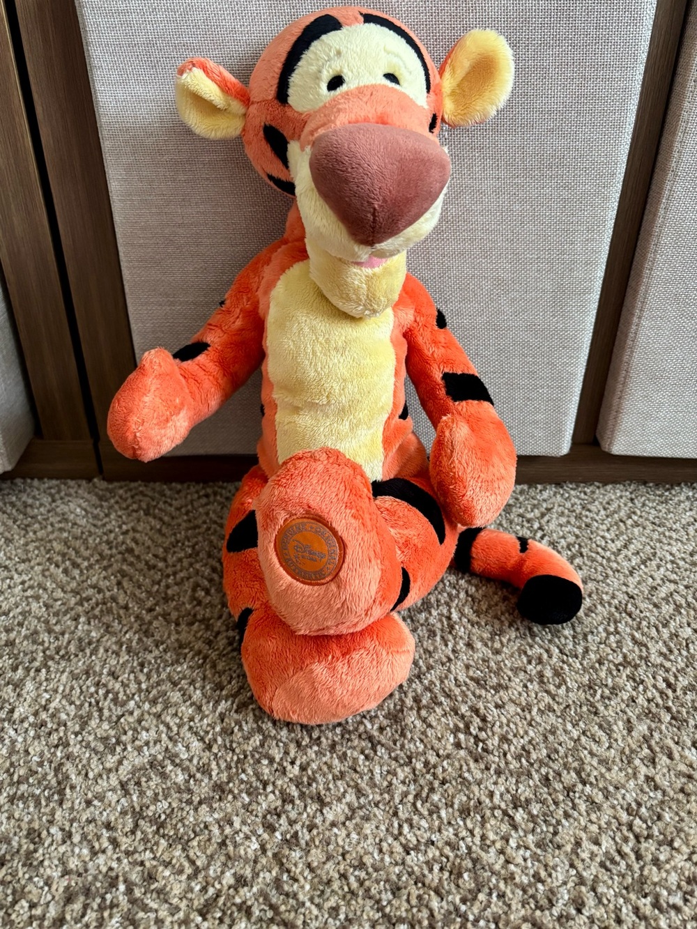 Disney Store Tigger Plush Stuffed Animal Toy 18”